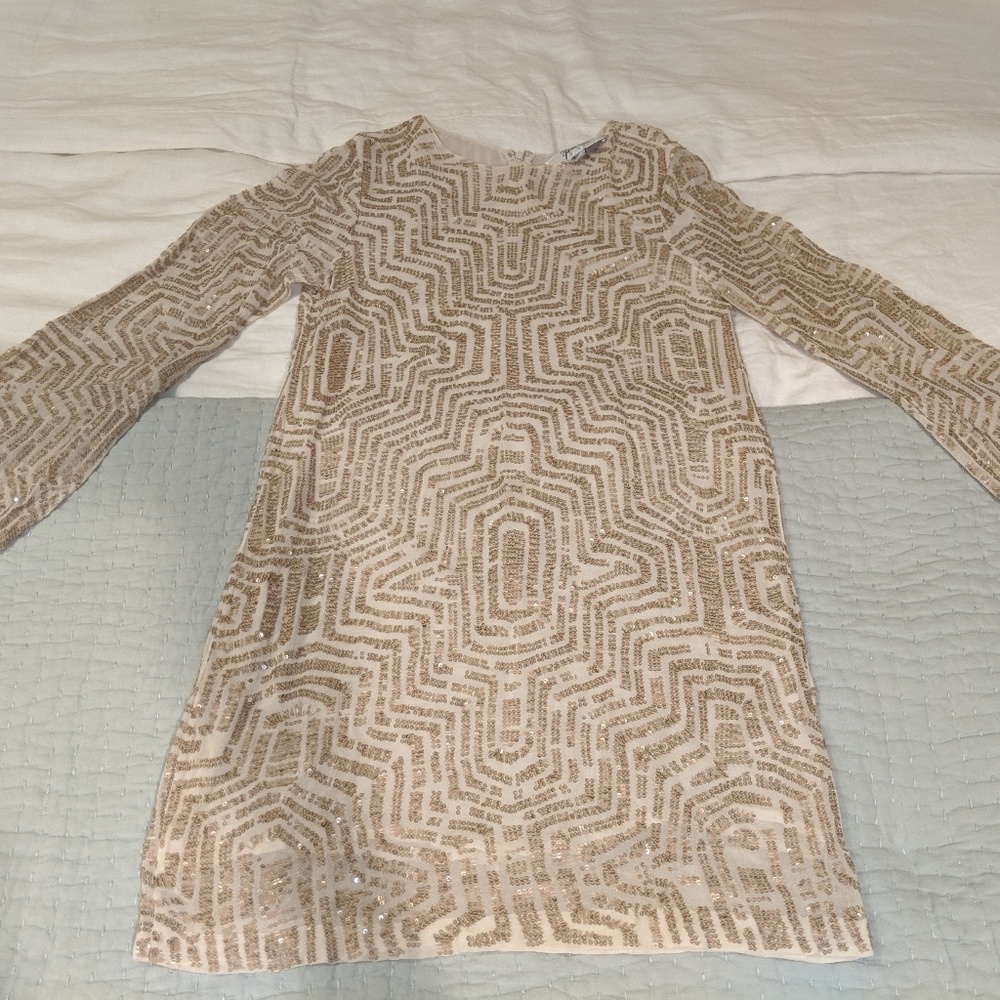 Badgley Mischka Sequin Dress size Small
